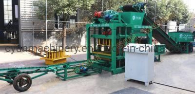 Qt4-25 Automatic Block Machine for Building in Nigeria