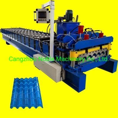 Automatic Bamboo Tile Classic Roofing Machine Roof Tile Color Sheet Steel Roll Forming Machine