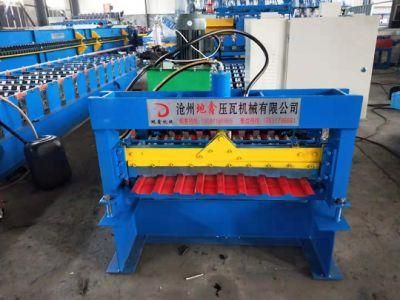 New Color Steel Metal Roofing Sheet Trapezoidal Ibr Wall Panel Sheet Cold Roll Forming Tile Making Machine with Good Quality