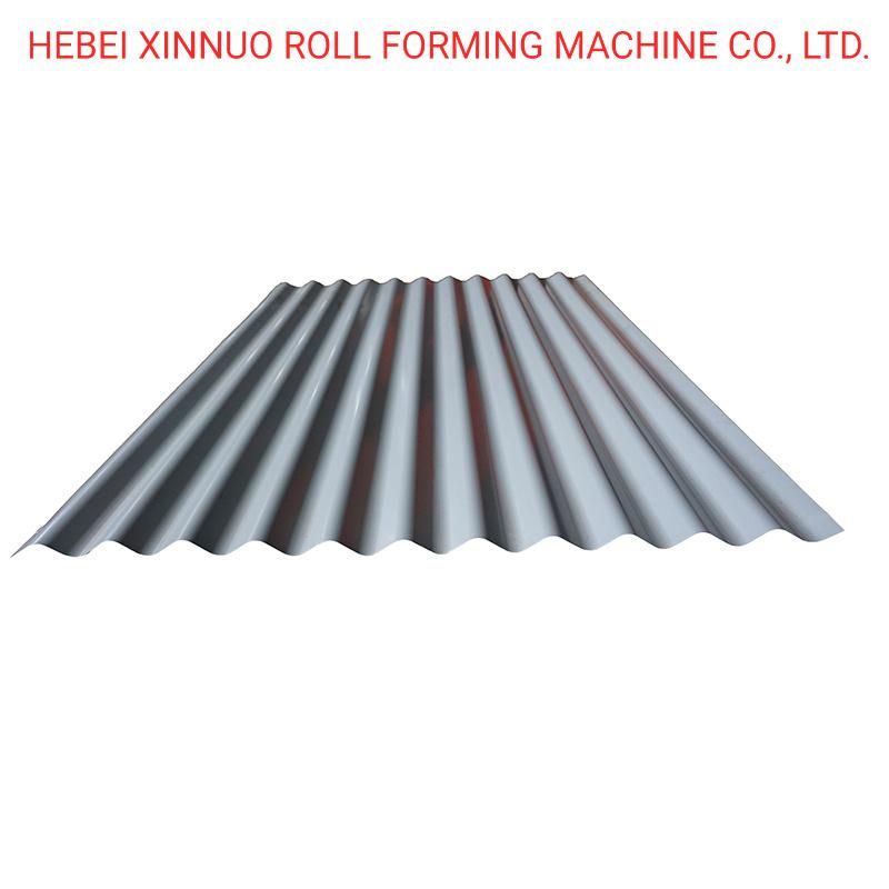 Electric Colored Steel Xn Main Nude Packing with Plastic Film Tile Roll Forming Machine