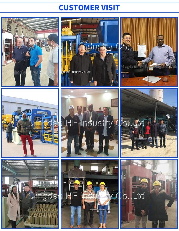 Cheap Price of Qt4-16 Concrete Automatic Hollow Block Making Forming Machine