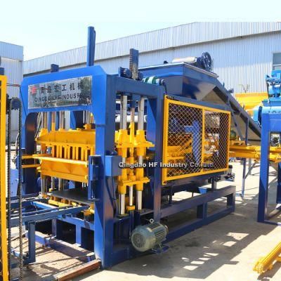 Qt6-15 Hollow Block Paving Block Kerbstone Brick Making Machine Price in Kenya