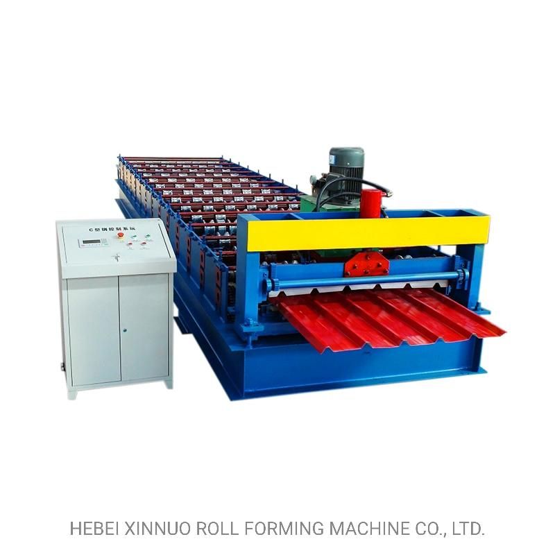 Hot Sale Automatic Galvanized Steel Metal Roofing Sheet Roll Forming Machine