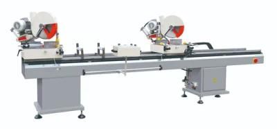 Window Door Making Aluminum Profile Double Head Cutting Saw Machine