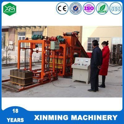 Qt4-25 Stationary Automatic Concrete Hollow Interlock Block Making Machine