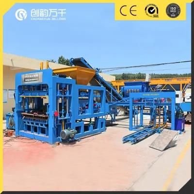 Qt 12-15 Full Automatic Concrete Block Making Machine Paving Brick Machine