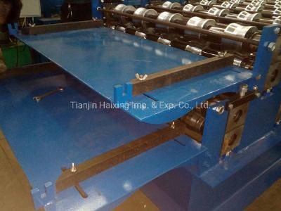 Double Layer Galvanized Sheet Metal Roof Tile Rolling Machine