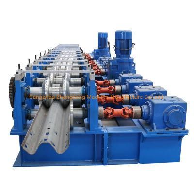 Fast Guardrail Roll Forming Machine Highway Safety Barrier Roll Forming Machine
