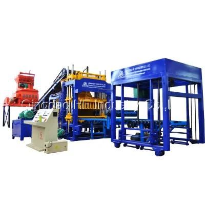 Fully Automatic Hydraulic Concrete Hollow Block Paver Road Kerb Making Machine