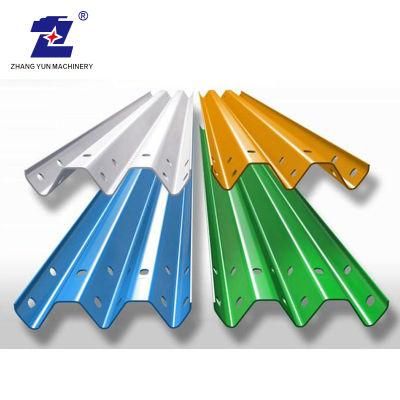 Glazed Metal Guardrail Rail Roll Rolling Making Forming Machine Equipment