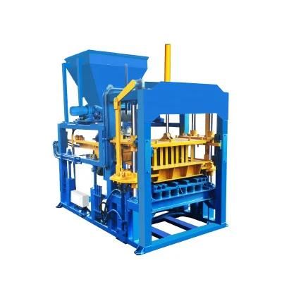 Qt6-15 Fly Ash Concrete Efficiency Interlocking Hollow Paver Brick Full Automatic Block Making Machine