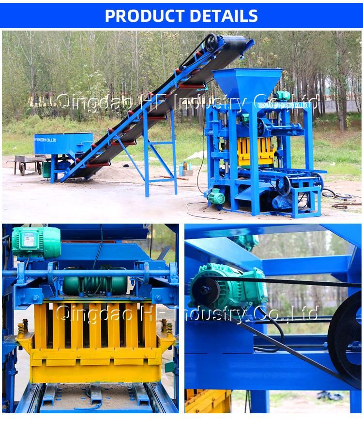 Qt4-26 Semi Automatic Vibration Concrete Hollow and Paving Brick Block Making Machine Factory/Manufacturer/Offer/Supplier in China