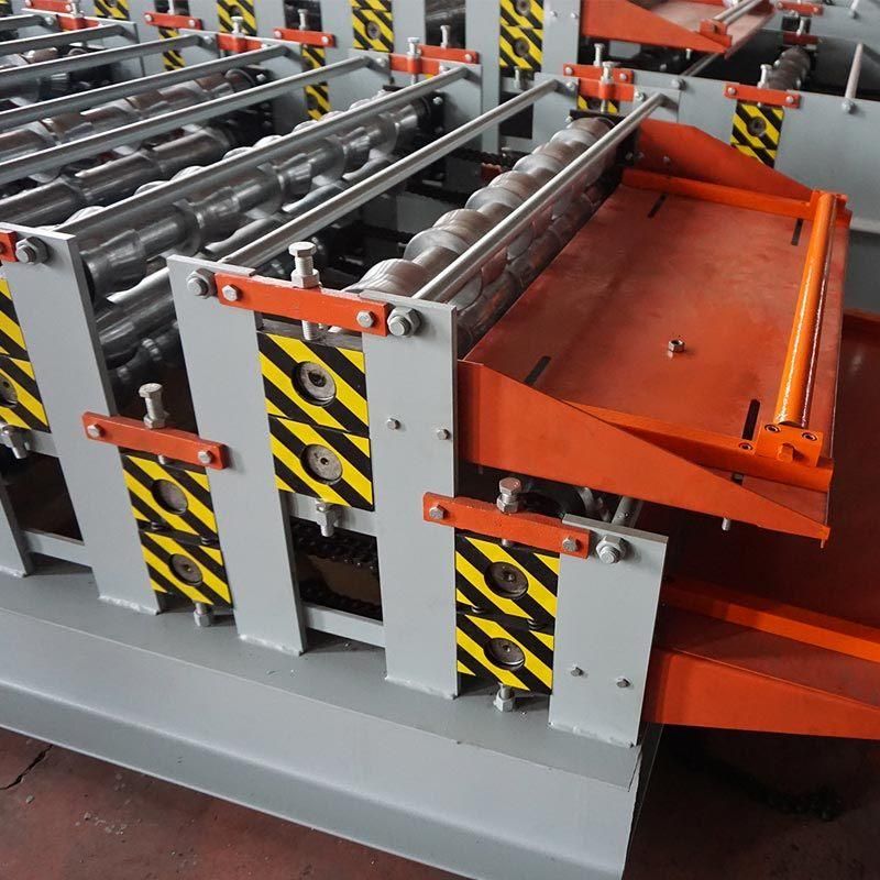 Double Layer Corrugated and Trapezoidal Roofing Sheet Panel Roll Forming Machine