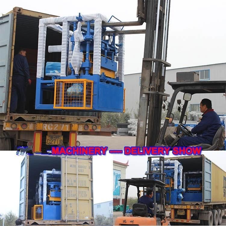 Qt4-24 Concrete Block Manufacturing Machine Hollow Solid Paving Interlock Brick Machine with Ce Certificate