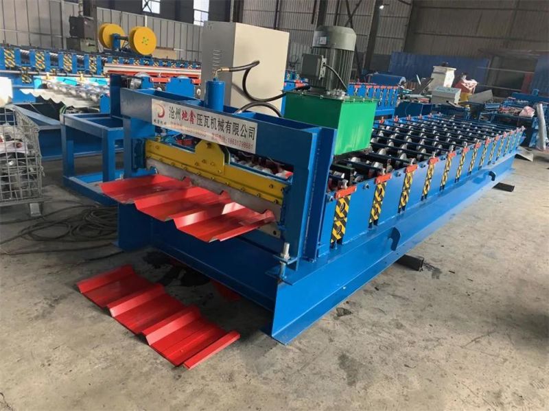 Beautifully Designed Color Steel Trapezoidal Profile Roll Forming Machine