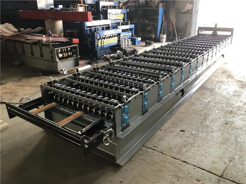 Metal Galvanized Aluminum Corrugated Steel Sheet Roof Wall Panel Roll Forming Machine