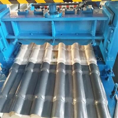 Galvanized Roof Panel Glazed Tile Roll Forming Machine with Best Price