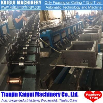 Ceiling T Grid Main Tee Roll Forming Machine