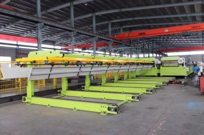 Roofing Steel Sheet Mill Automatic Trapezoidal Roofing Sheet Roll Forming Machine