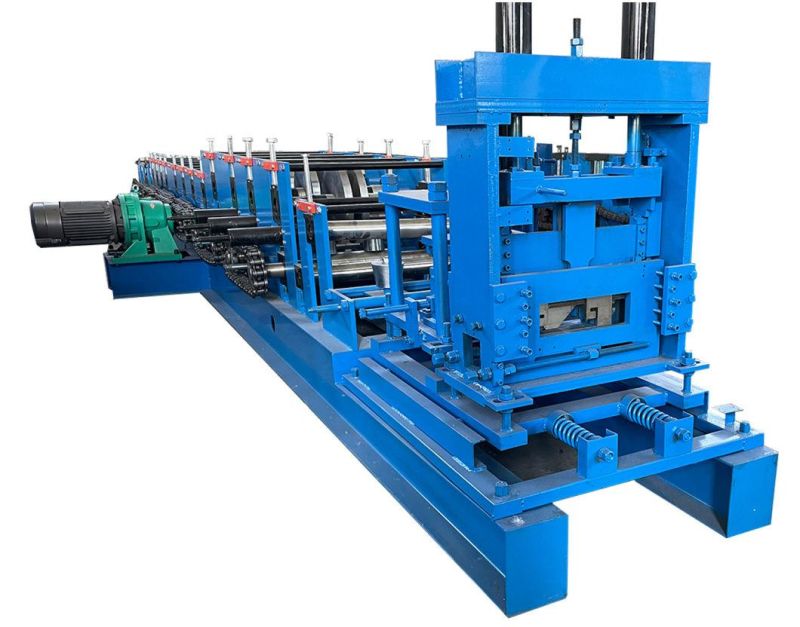 One-Click C-Shaped Steel Machine Stepless Shearing C-Shaped Steel Purlin Machine