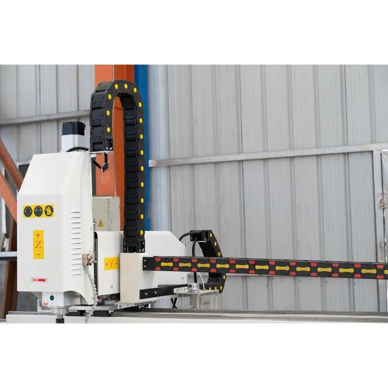 3000mm Length Aluminum Window Frame Making Milling Equipment