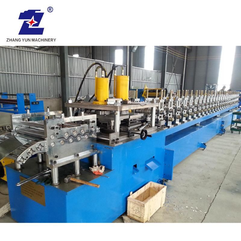 T Shaped Drywall Production Line Elevator Guide Rail Roll Forming Machine