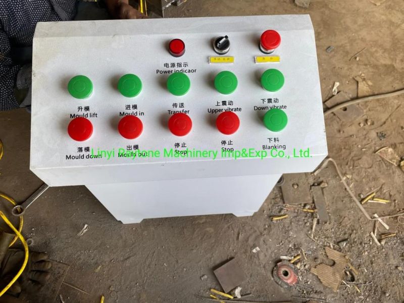 Qt4-35 Brick Pressing Machine Factory Manual Brick Making Machine