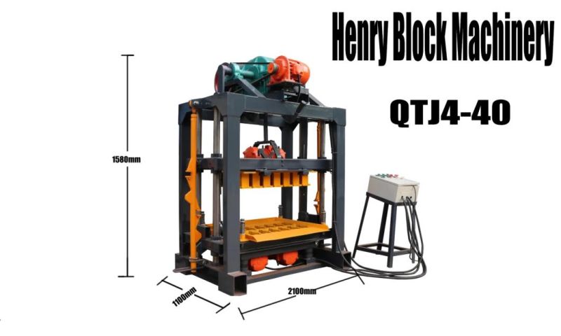 Qtj4-40 Ethiopia Brick Making Machine