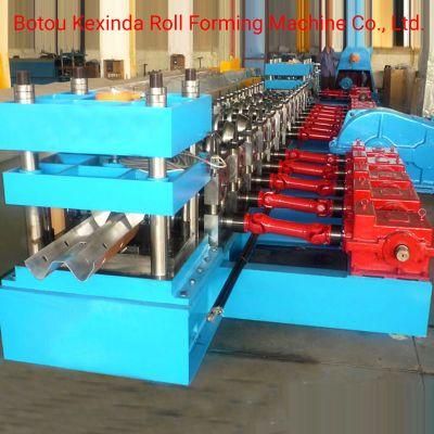 Kexinda Highway Guardrail W Beam Making Highway Guardrail Roll Forming Machine
