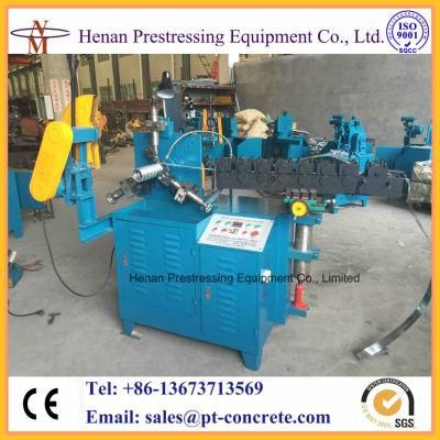 Single Groove Spiral Duct Forming Machine for Post Tensioning