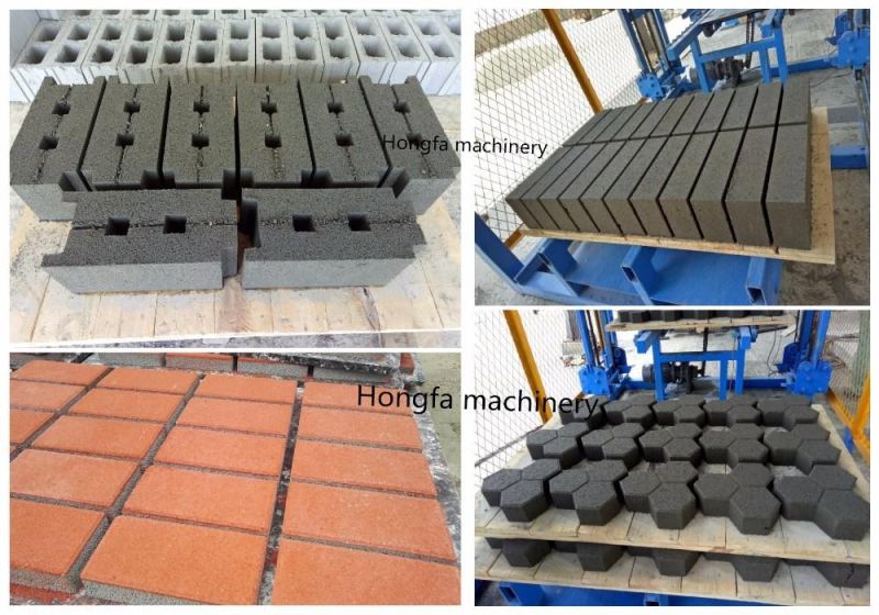 Full Automatic Hydraulic Press Hollow Block Brick Machine