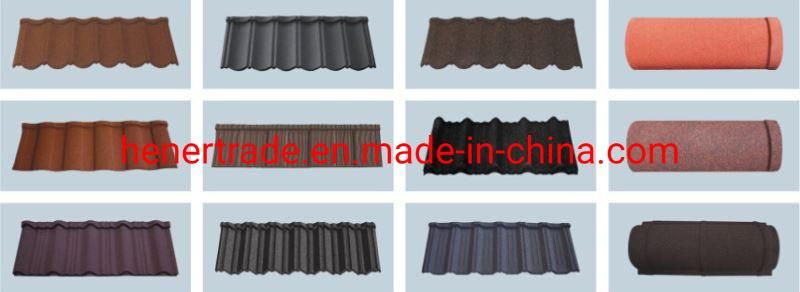 Nigeria Stone Coated Metal Roof Tile