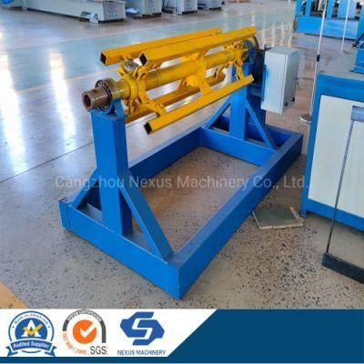 Steel Coil Manual Control Metal Electric Decoiler Manufacturer Cold Roll Forming Machine
