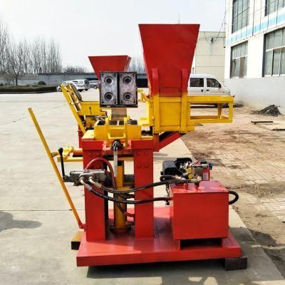 Eco Brb Double Semiautomatic Mud Interlocking Brick Making Machine