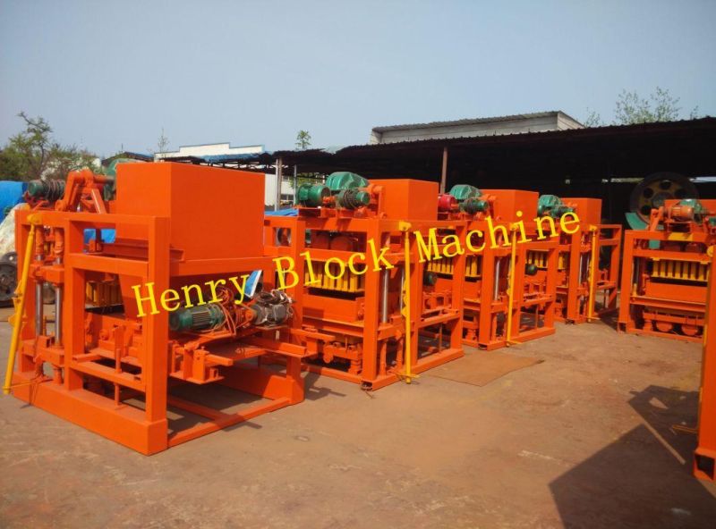 Qt4-26c Small Block Production Line Concrete Brick Machine for Sale