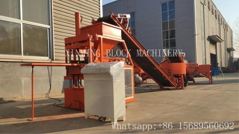 Small Busniess Xm 2-10 Automatic Clay Brick Making Machine Interlock, Hollow Brick, Solid Brick Factory Price for Commercial or Home Use