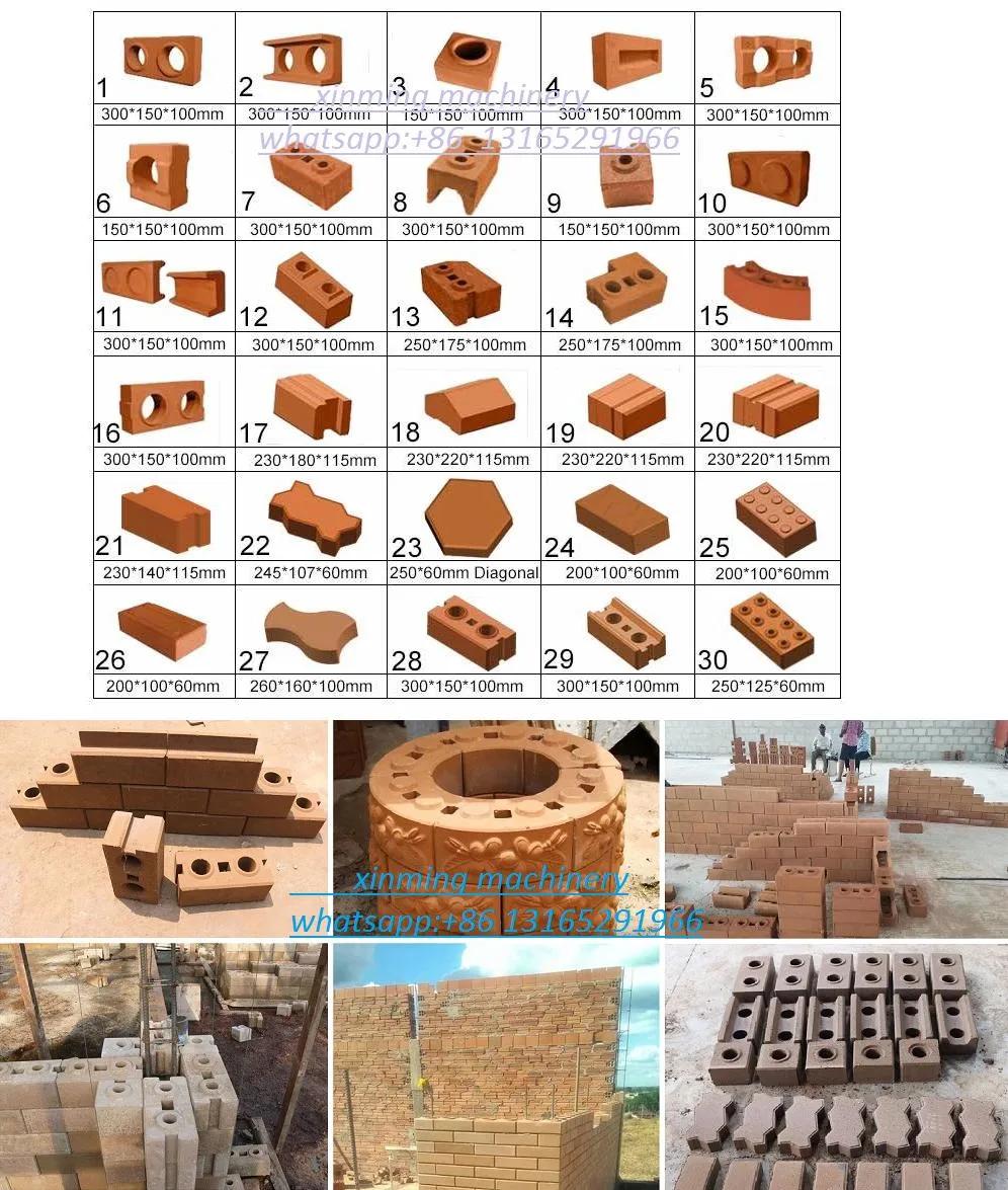Xm 4-10 Hydraulic Clay Soil Earth Interlocking Lego Making Machine with Factory Price