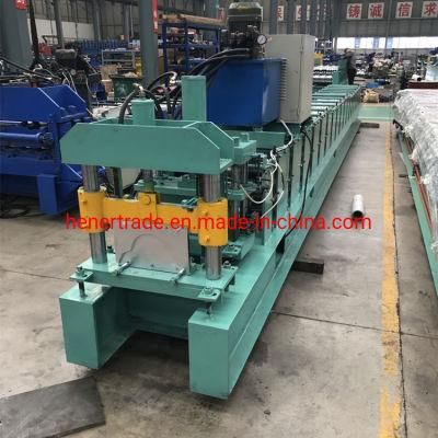 Glazed Sheet Roof Ridge Cap Roll Forming Machine