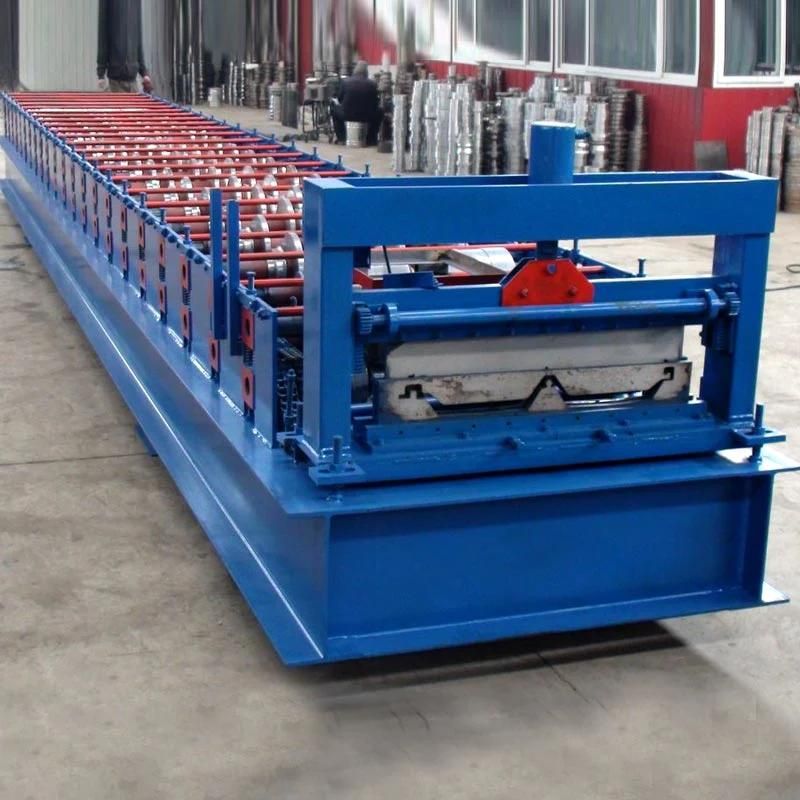 Color Metal Steel Sheet Joint Hidden Roof Panel Roll Forming Machine