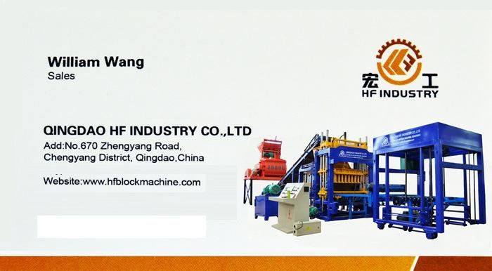 Qt4-20 Paving Stone Making Machine Small Brick Making Machine