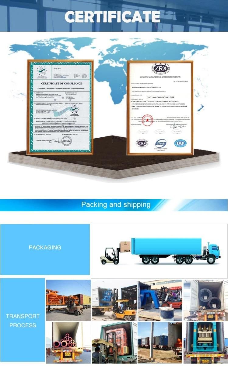 Qt4-15 Fully Automatic and Hydraulic Flyash Cement Hollow Block / Brick Making Machine in South Africa