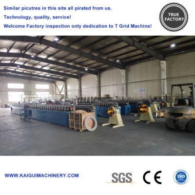 Ceiling T Grid Main Tee Cross Tee Making Machine