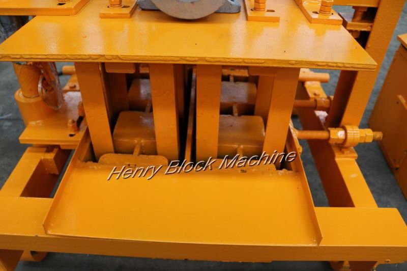 Movable Concrete Cement Egg Layer Block Making Machine Mobile Hollow Block Machine