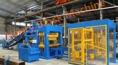 Qt5-15 Automatic Hollow Block Kurbstone Making Machine Price in Algeria