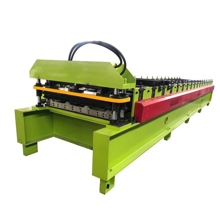 Roof Tile Step Pressing Machine Glazed Metal Sheets Roll Forming Machine