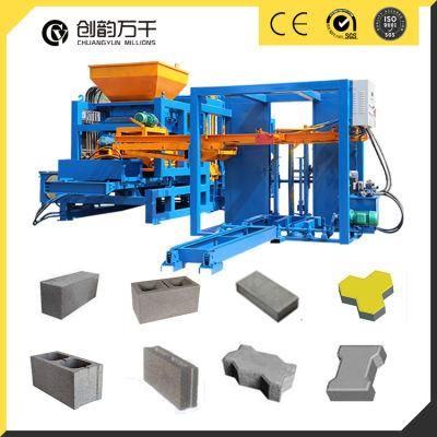 Qt6-15 Hollow Block Making Paver Machine