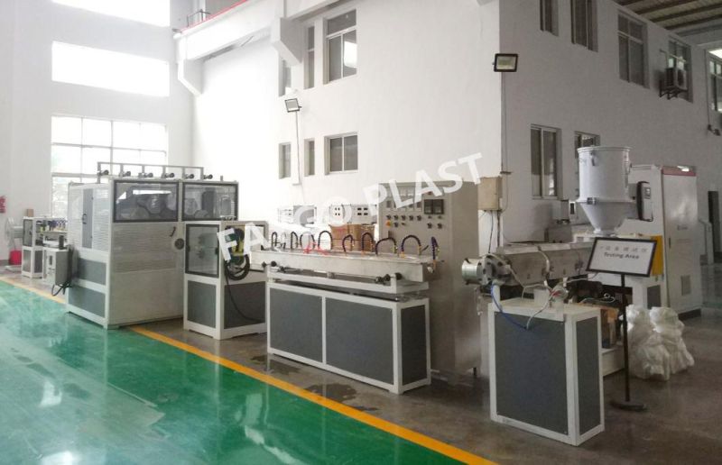 PVC Braided Hose / Garden Hose Pipe Line Making Machine Line