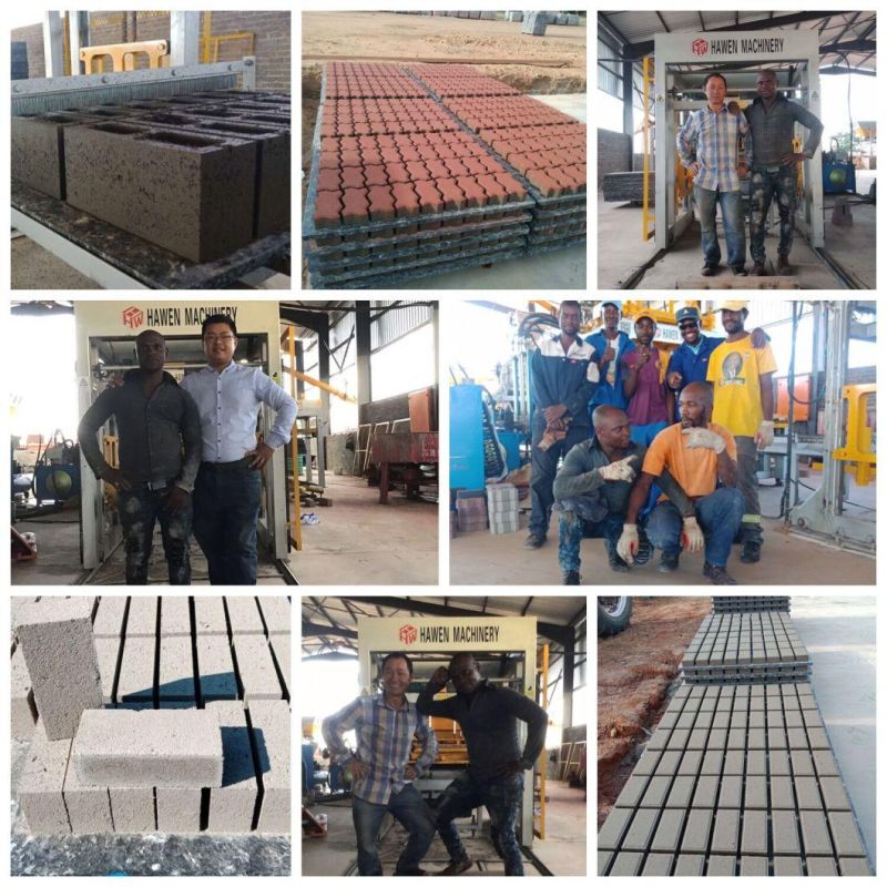 Hot Sales in Africa Automatic Concrete Block and Brick Making Machine