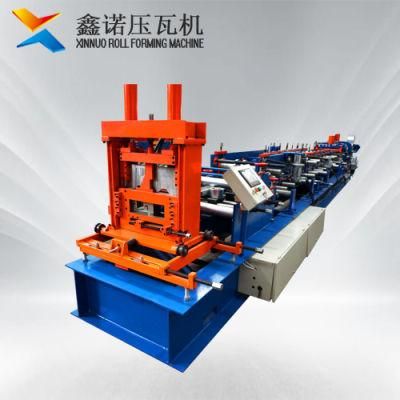 Automatic C Purlin Roll Forming Machine C Channel Roll Forming Machine