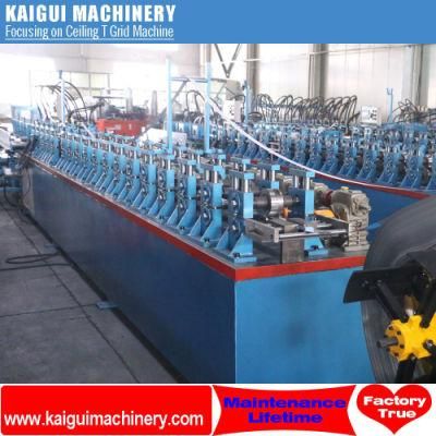 Ce Certified Ceiling T Grid Purlin Roll Forming Machine